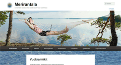 Desktop Screenshot of merirantala.fi